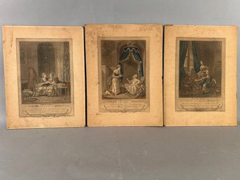 3 Early French Prints