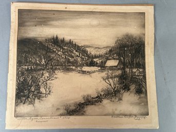 Winter LimeWinter Lime, Connecticut 1938 By Beatrice Harper Banning