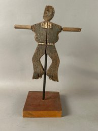 Antique Sailor Weathered Statue
