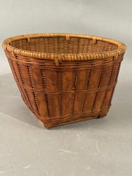 Vintage Small Woven Basket
