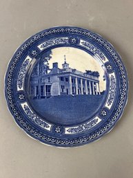 Royal Doulton Washington Mansion, Mt Vernon Plate
