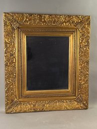 Ornate Gold, Bevelled Glass Mirror.
