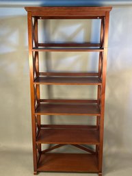 Wooden Five Tiered Bookshelf(1 Of 2)