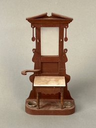 Miniature Victorian Style Hall Tree