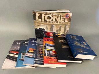 8 Train Related Books Lionel American Flyer