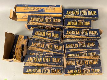American Flyer Empty Boxes