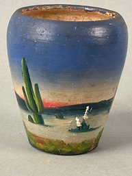 Vintage Southwestern Handpainted Stoneware