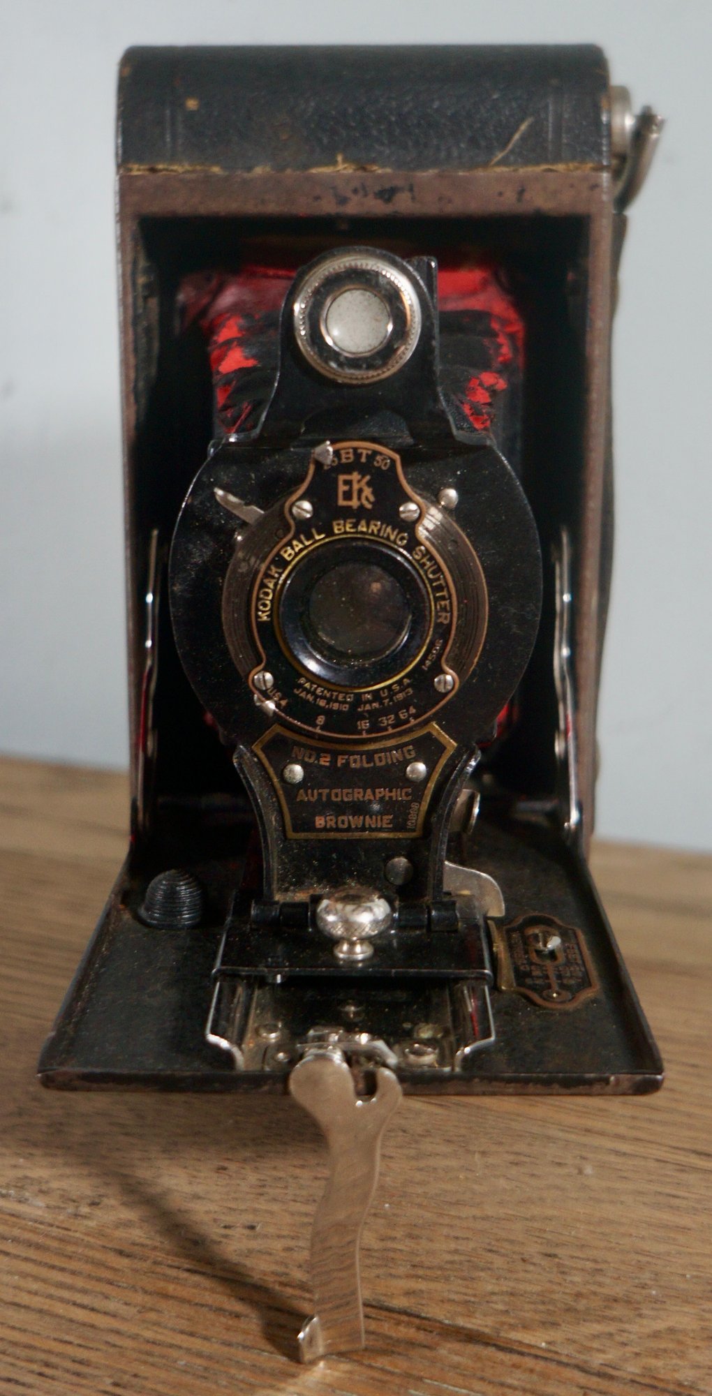 VINTAGE KODAK No. 2-A FOLDING AUTOGRAPHIC FOLDING BROWNIE CAMERA