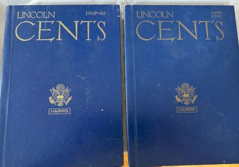 Lincoln Cents Book 1909-40 WITH COINS & Lincoln Cents Book Starting 1941 WITH COINS - 61