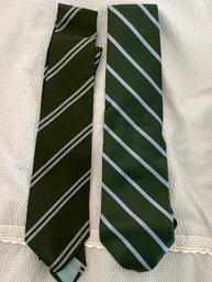 Two Mens Ties -  One Brooks Brothers - 111br1