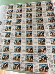 LOADS OF UNUSED US Postage Stamps & Bicentennial Souvenir Sheet - 63