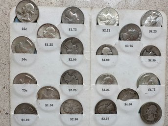 Completed Daily Quarter Saver From Lynn Institution For Savings 1939-1964 - 38