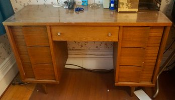 O#247 Mid Century Desk 46L X 18D X 30'T