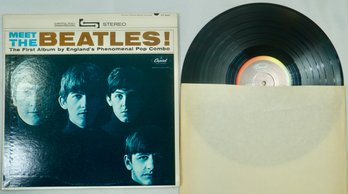 2- Meet The Beatles NM/EXC 1964 Vinyl LP ST-2047 Scranton 1st Press ST1 2047 NM-MT Looks Unplayed