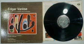 20- Music Of Edgar Varese , 1st Press - Robert Craft - COLUMBIA 6 EYE, MS-6146 NM