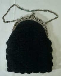 3- Vivaldi Silver  Purse-  Between 4 - 5 OZT 800 Hallmarked Silver- Purse Weighs Total 7.18 OZT