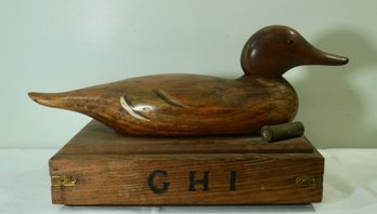 5- Wooden Ammo Box - 13' X 7' Bird Is 17' L