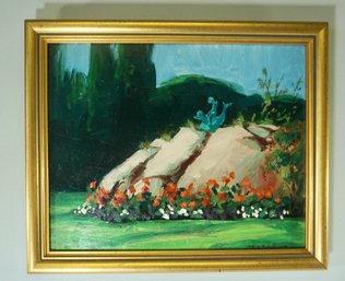 93- Harold G. Rundlett- Rockport Art Association Member 1952-1975- O / B 9.75 X 11.75