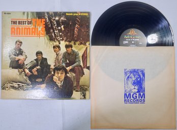 4-the Best Of The Animals,  1966 MGM Record SE4324- G