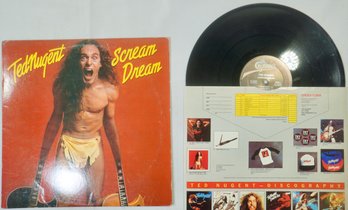 48- Ted Nugent  Scream Dream - 1980 Epic FE 36404- VG