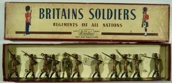 270- W Britain- Regiments Of All Nations - The Kings African Rifles # 225 - Like New