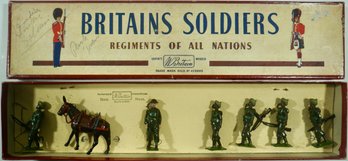 273- W Britain- Regiments Of All Nations - Indian Army Service Corps # 1893 - Like New