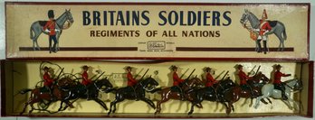 275- W Britain- Regiments Of All Nations - Royal Canadian Mounted Police # 1349 - Like New