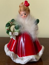 Vintage NAPCO Japan Josef Original, Lady Holding A Wreath, Japan -p15