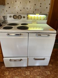 CE Hot Point Push Button Electric Range Cir 1940s - K23