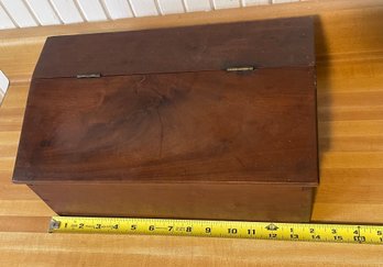 Antique Mahogany Letter Box