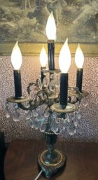 Vintage Electric Five Arm Candelabra D26