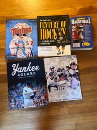 Five Sports Books Includes Yankee Colors - BR128