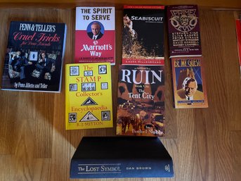 Assorted Book Lot To Include Stamp Collectors Encyclopedia - BR130