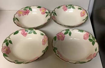 4 Pretty Franciscan Bowls - K