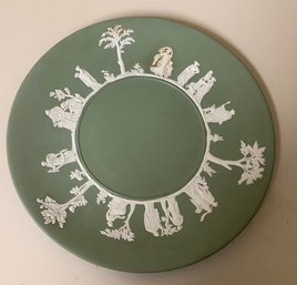 Wedgwood Sage Green Jasperware Decorative Plate - Lv