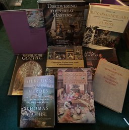 Discovering The Great Masters And 8 Other Hardcover Art Books - B29