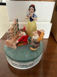 Disney Musical Memories Limited Ed Collectable Snow White And The Seven Dwarfs #4338/19750 - CL1 - 10