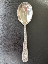 Sterling Silver S. Kirk & Sons Co Repousse Gravy Ladle Likely 1900s - J4