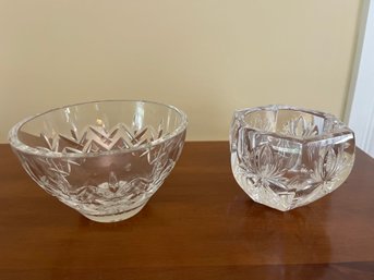 Two Waterford Small Crystal Bowls - D14