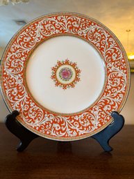 Wedgwood No. E2IC62 Porcelain Plate With Stand - 6