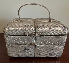 Vintage Judith Leiber Hardshell Square - See Photos For Condition Issues - B29