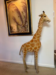 HUGE 58 Inch Vintage Original Steiff Giraffe - 85