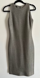 Pewter A-K-R-I-S Woven Sheath Dress - MB08