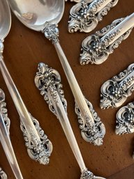 Wallace Grande Baroque Sterling Silverware Designed In 1941  - 2