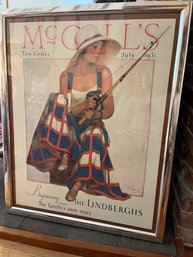 McCalls The Lindberghs The Familys Own Story Framed Poster  1975 - 8