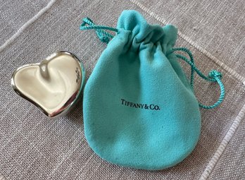 Elsa Peretti For Tiffany & Co Sterling Silver Open Heart Box - G5