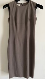 ESCADA Taupe Sleeveless Sheath Dress - MB11