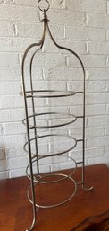 Tall 30 Inch Metal Five Level Dish Pie/dessert Tower - #81