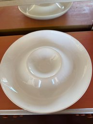 Large Microwave And Dishwasher Safe Chip And Dip Bowl - S78