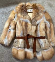 Vintage Red Fox Multi-toned Natural Coat By Leo Dintsh - F21